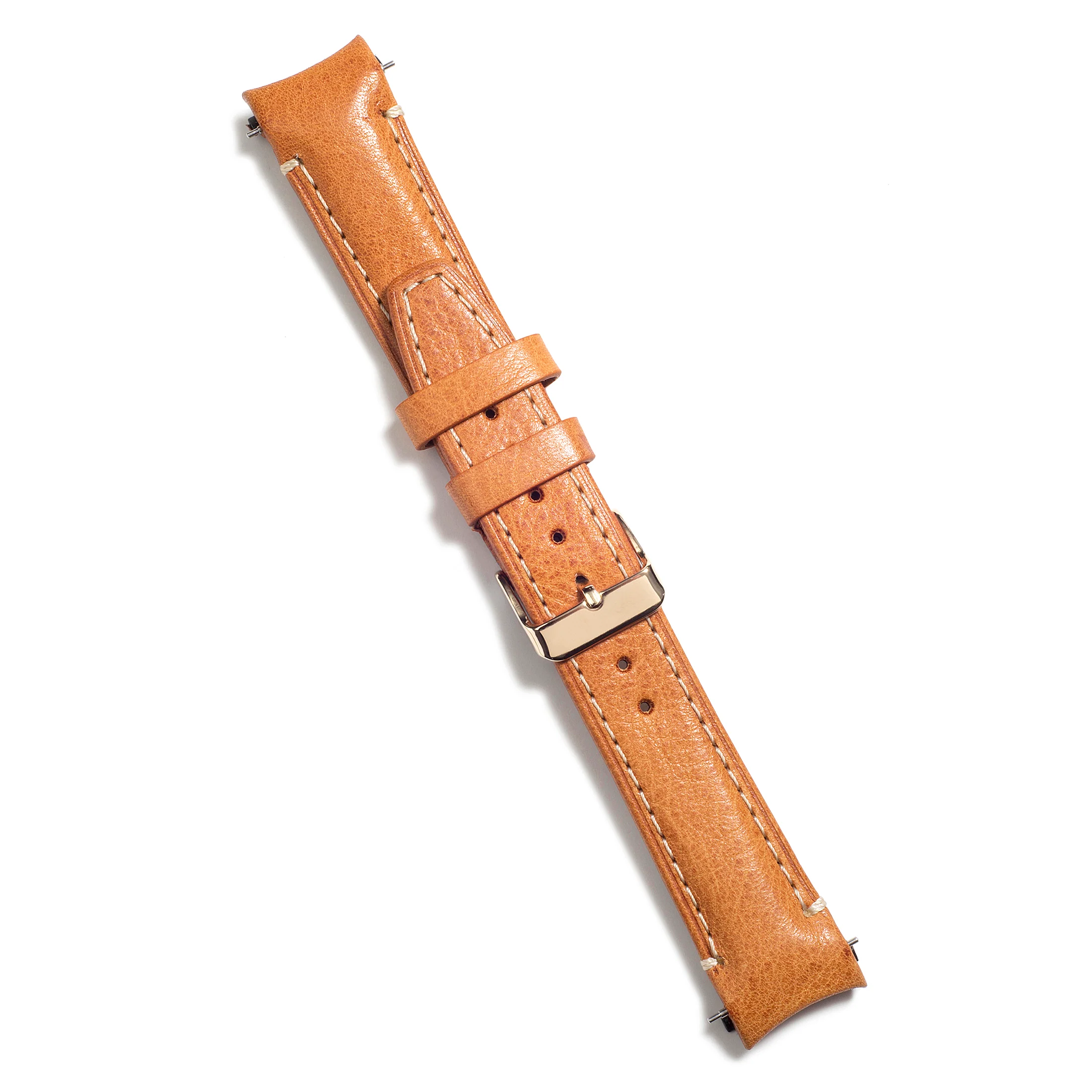 Curved End Leather Strap for Rolex GMT 1675 & 16750 with Tang Buckle - Image 38