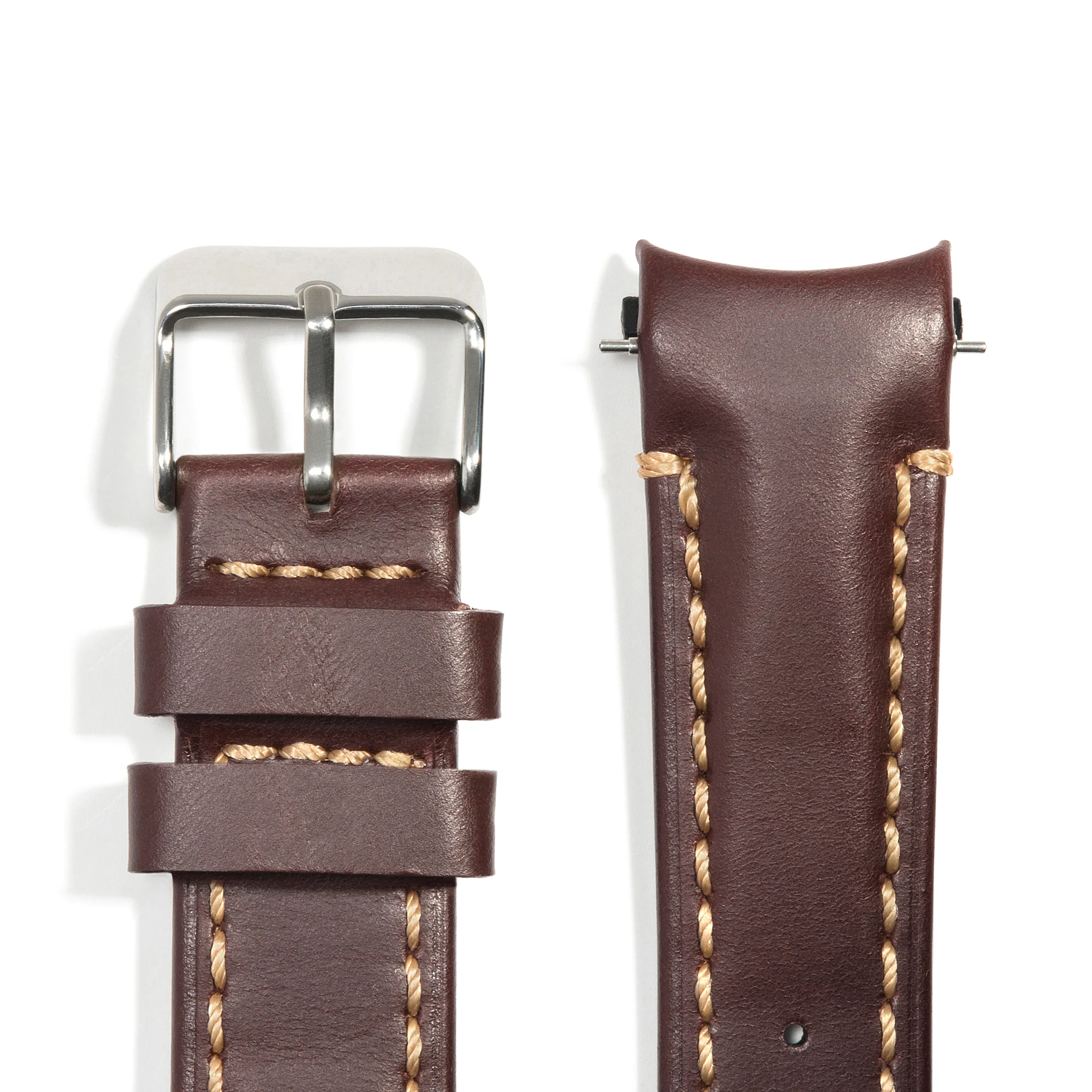 Curved End Leather Strap for Rolex GMT 1675 & 16750 with Tang Buckle - Image 42