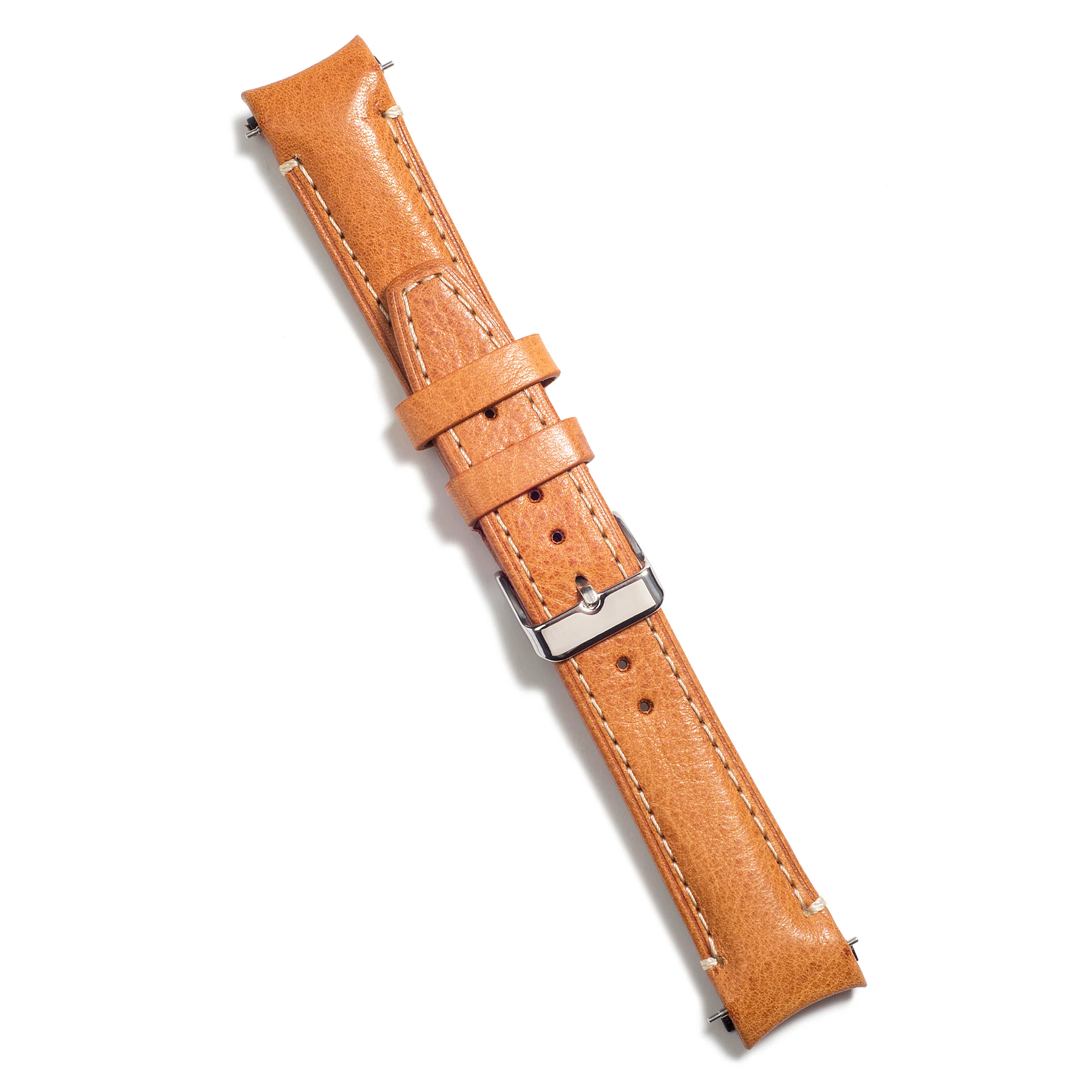 Curved End Leather Strap for Rolex Submariner with Tang Buckle - Image 33