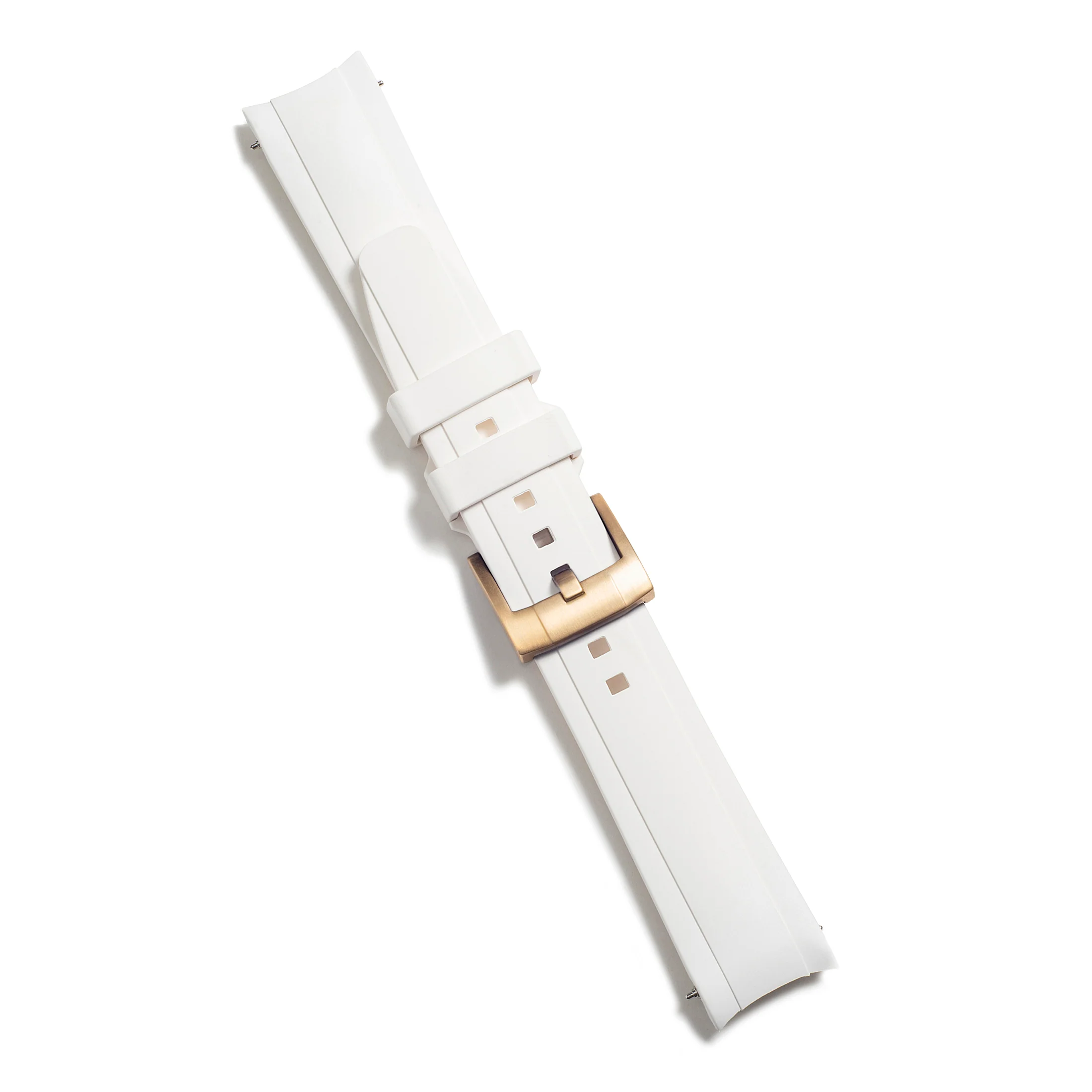 Curved End Rubber Strap for Rolex Ceramic Daytona with Tang Buckle - Image 69