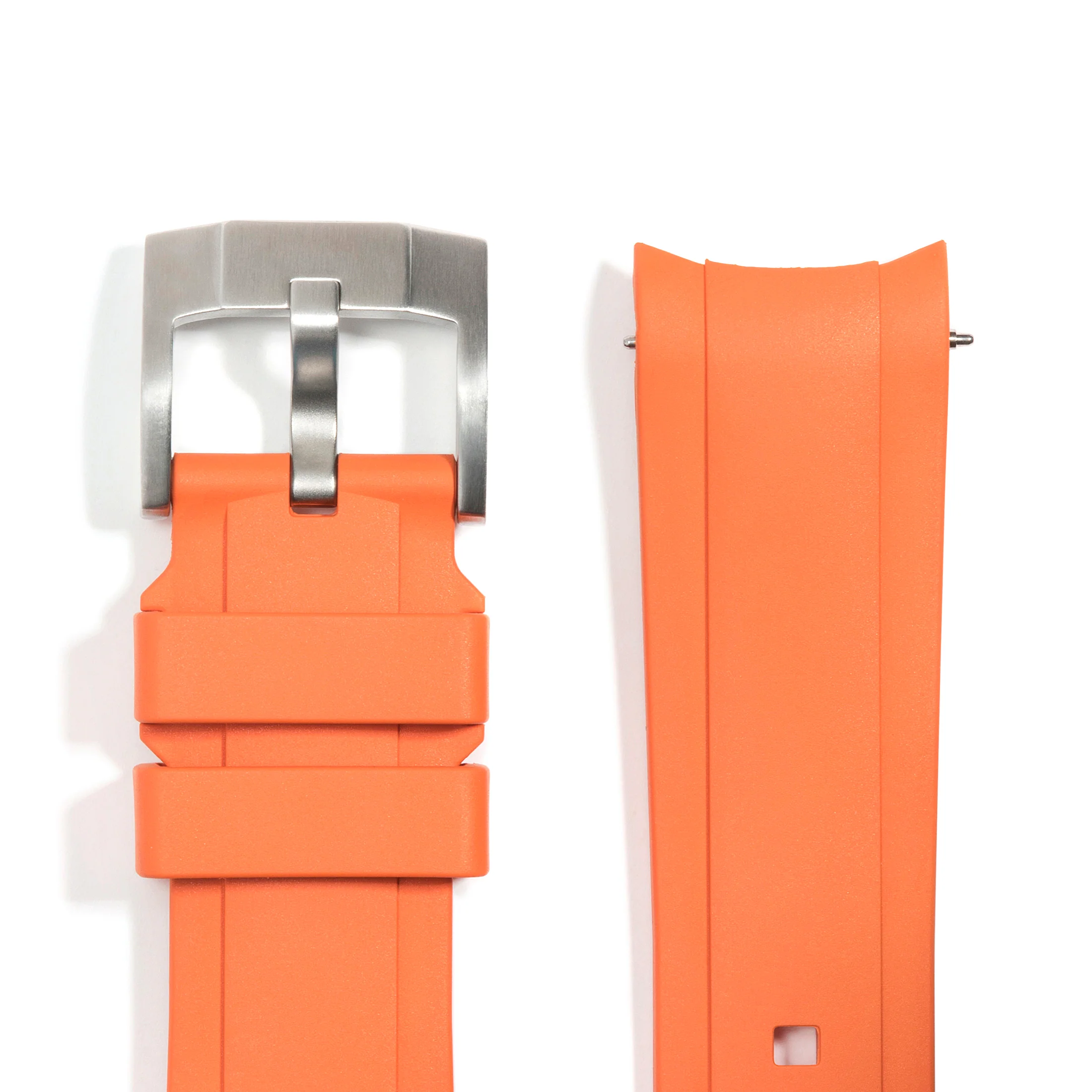 Curved End Rubber Strap for Rolex Explorer II 42mm with Tang Buckle (Produced between 2011-2020) - Image 13