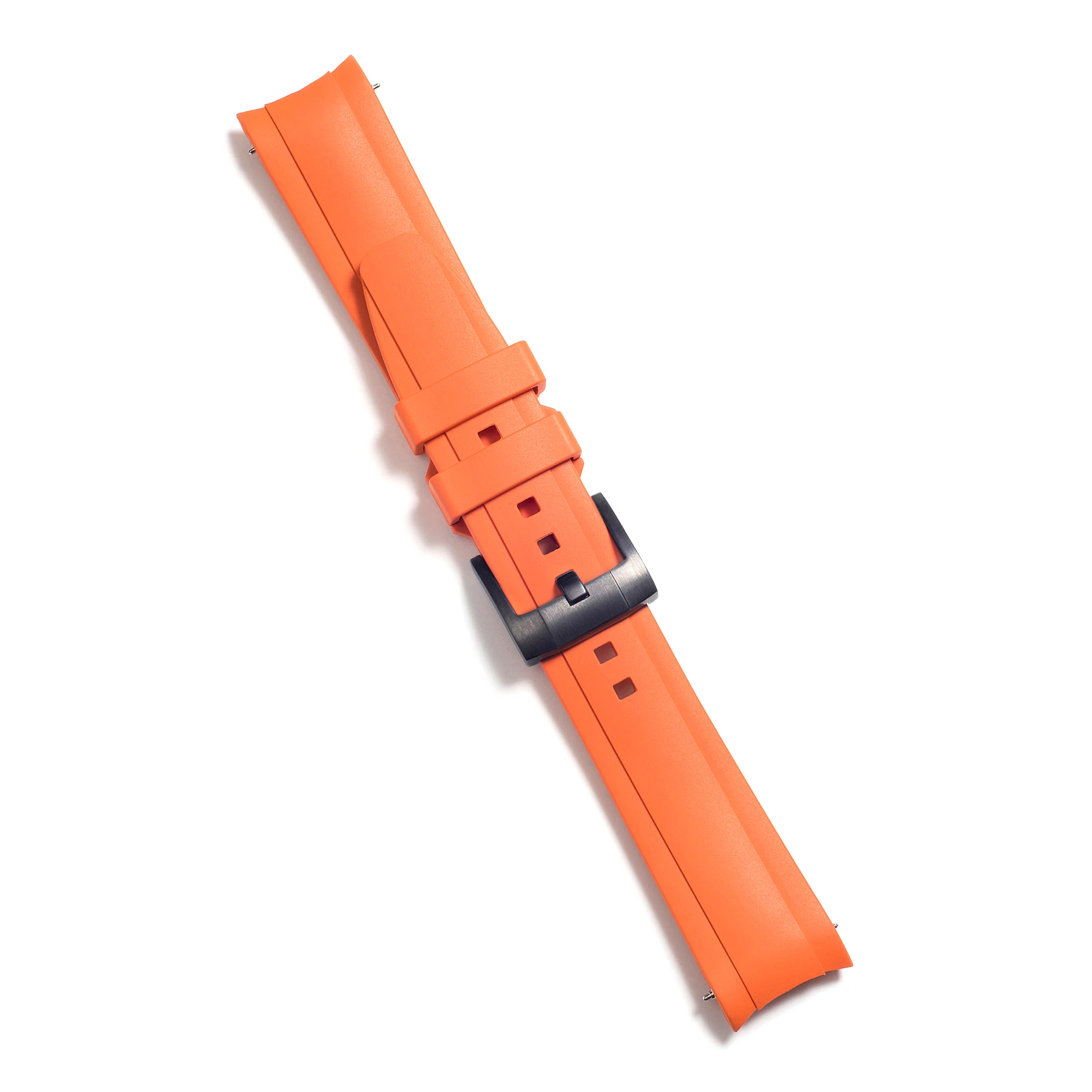 Curved End Rubber Strap for Rolex Explorer II 42mm with Tang Buckle (Produced between 2011-2020) - Image 18