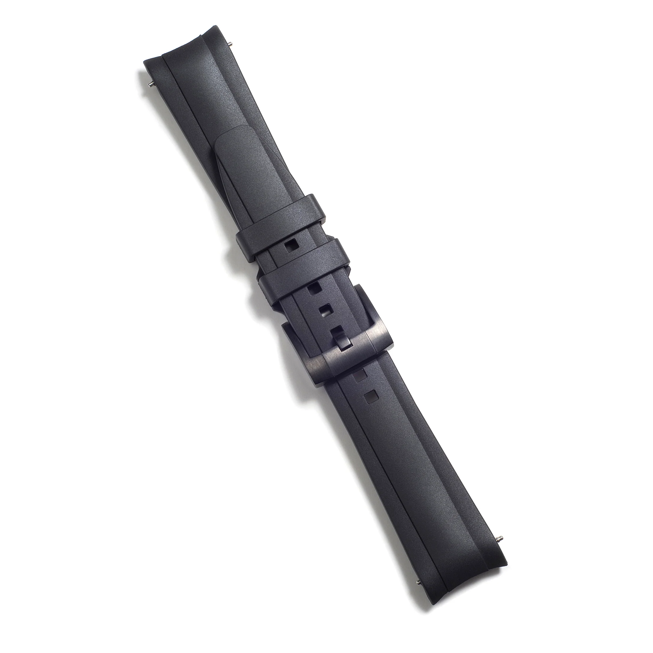 Curved End Rubber Strap for Rolex Explorer II 42mm with Tang Buckle (Produced between 2011-2020) - Image 9