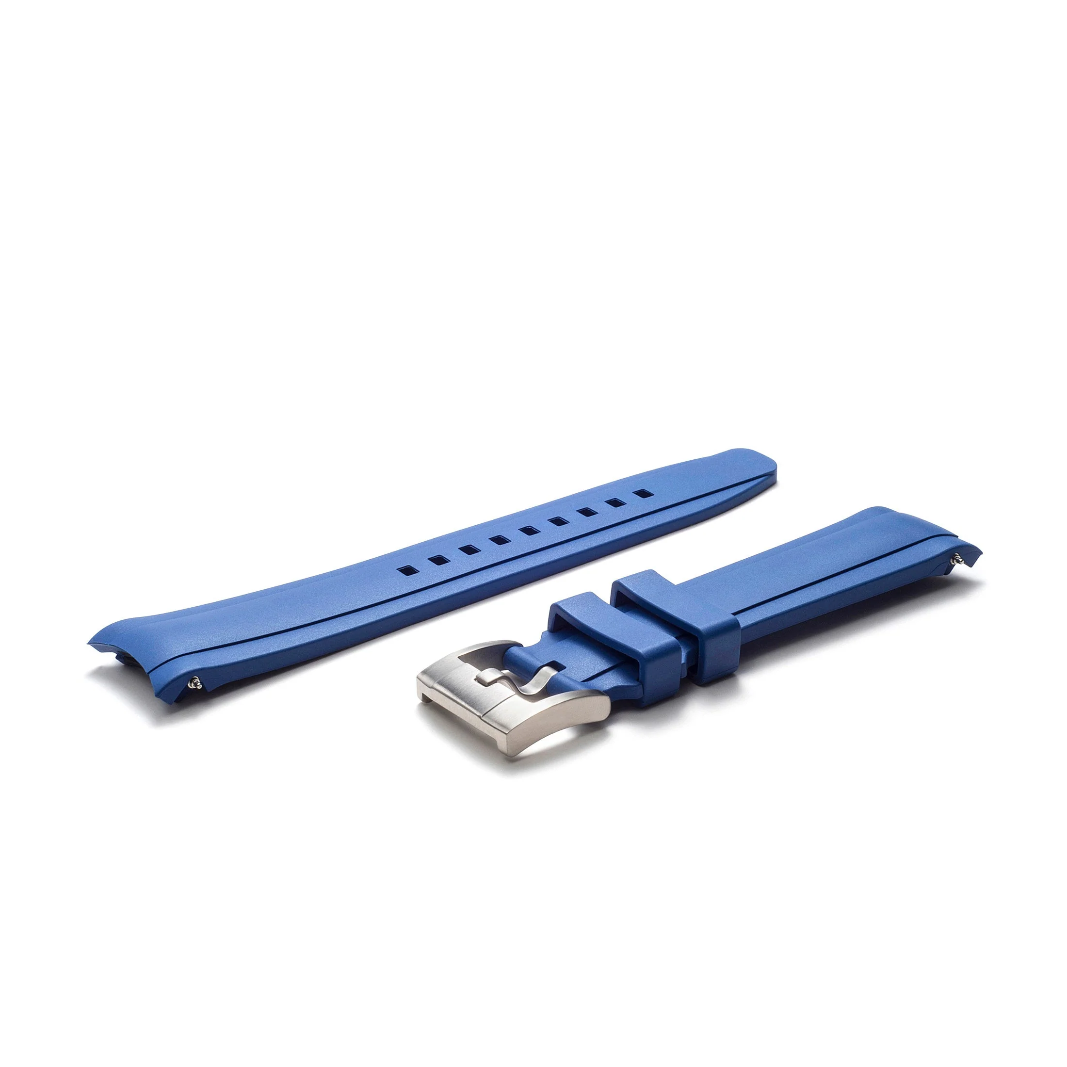 Curved End Rubber Strap for Rolex Sea-Dweller with Tang Buckle - Image 16