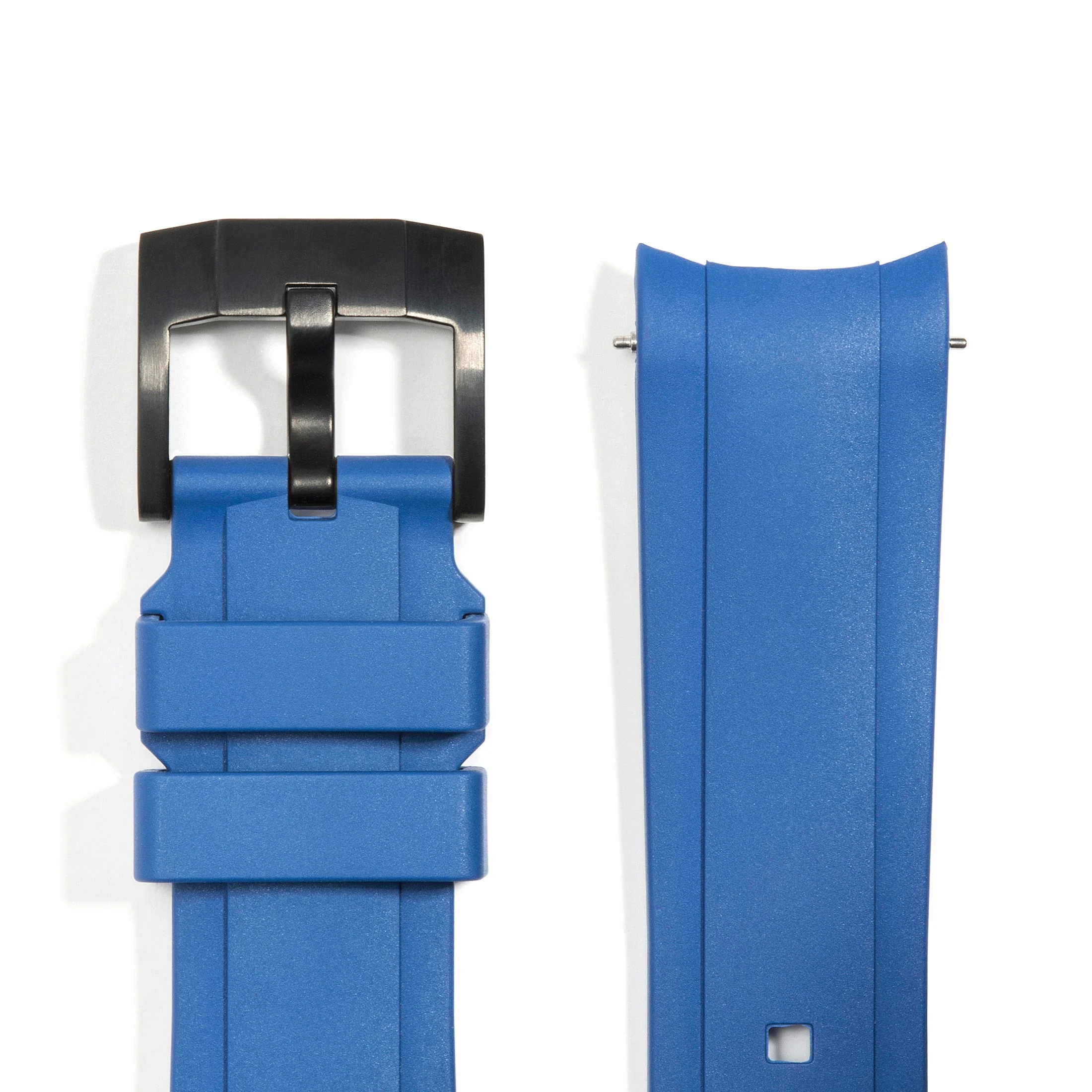 Curved End Rubber Strap for Rolex Sea-Dweller with Tang Buckle - Image 22