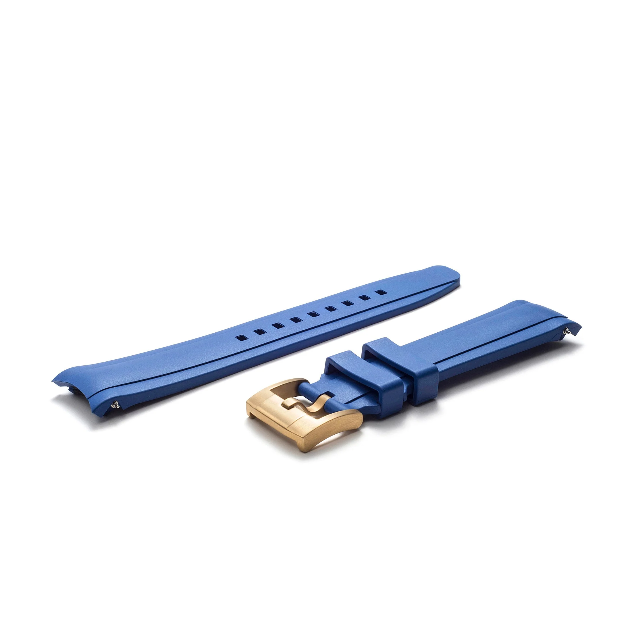 Curved End Rubber Strap for Rolex Sea-Dweller with Tang Buckle - Image 25