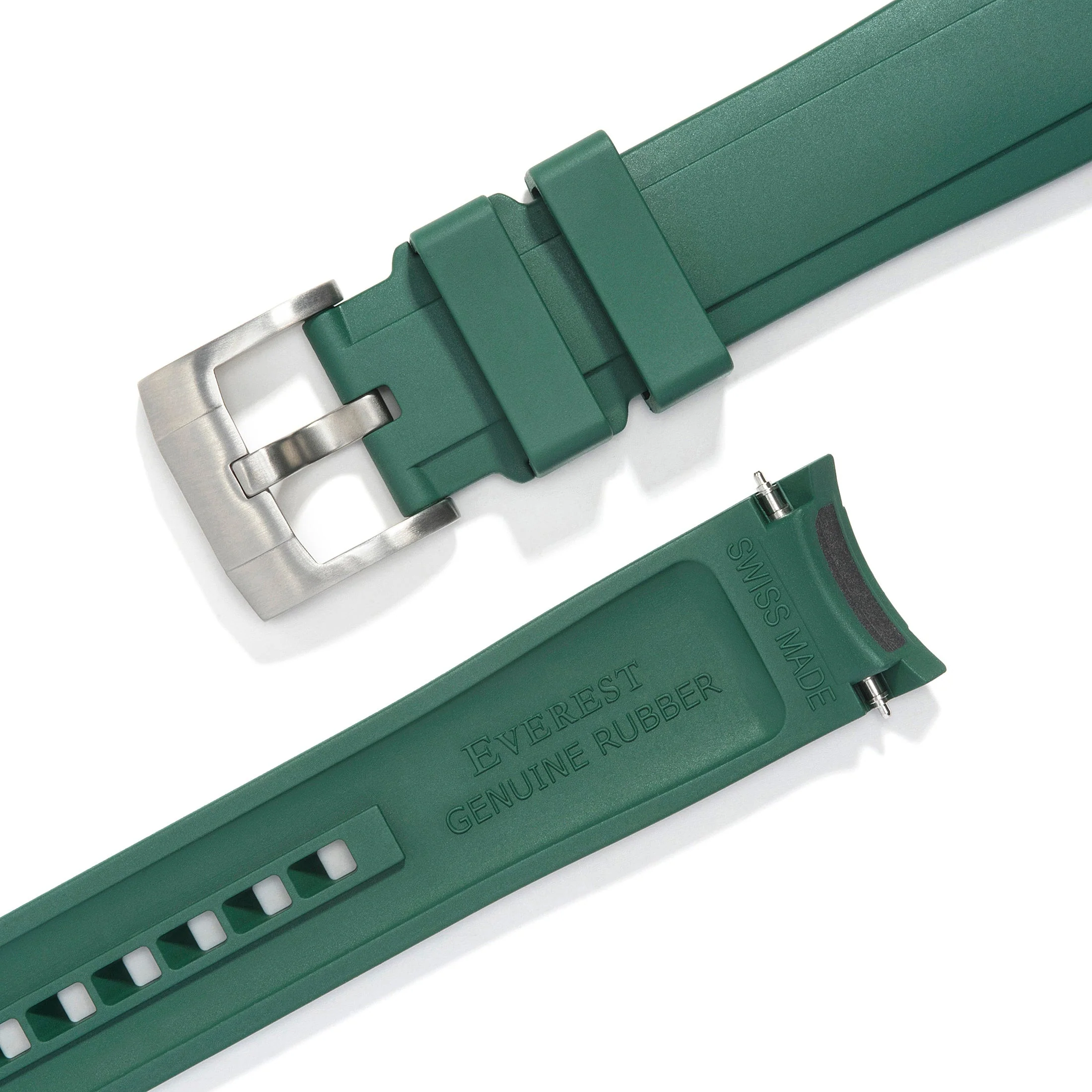 Curved End Rubber Strap for Rolex Sea-Dweller with Tang Buckle - Image 45