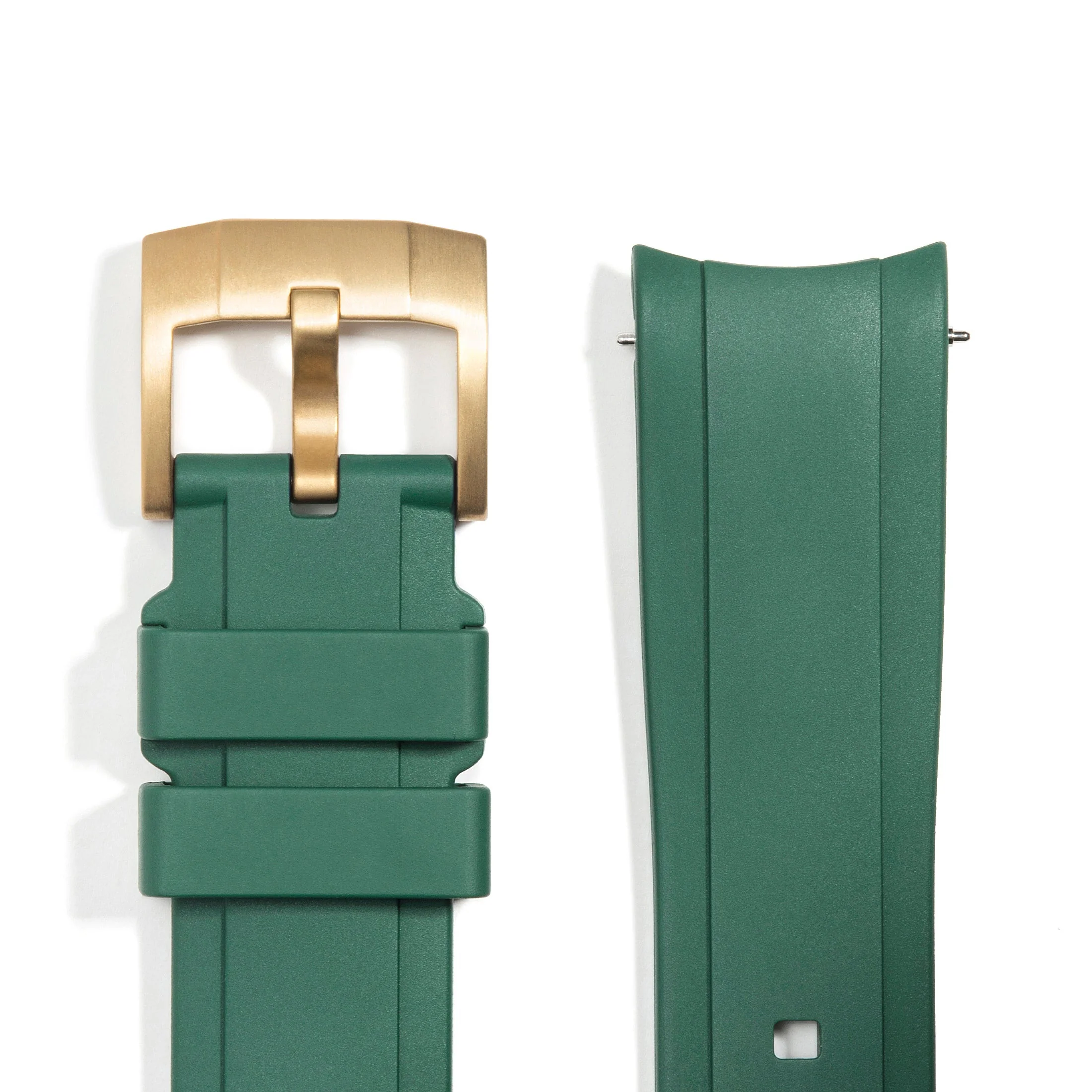 Curved End Rubber Strap for Rolex Sea-Dweller with Tang Buckle - Image 55