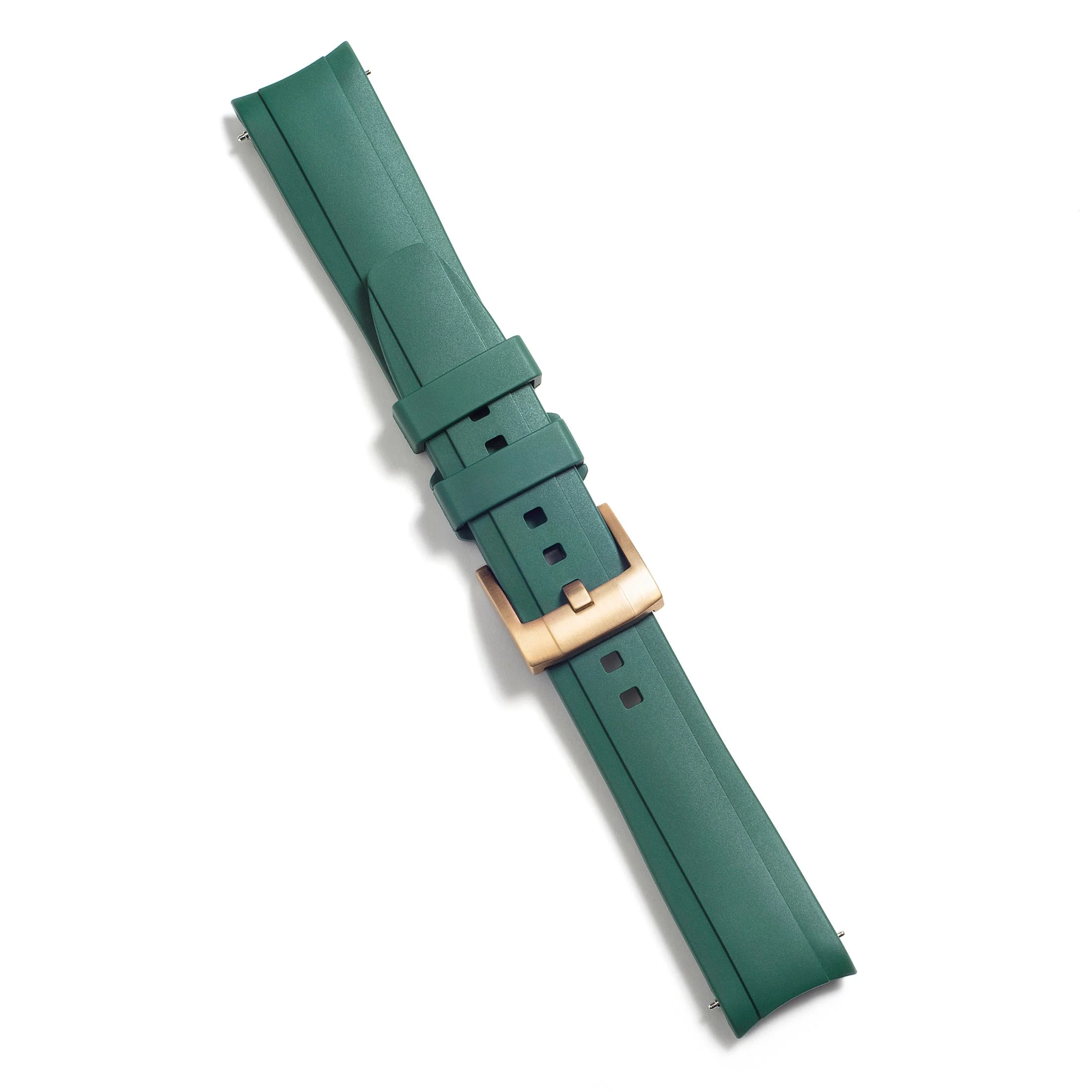 Curved End Rubber Strap for Rolex Sea-Dweller with Tang Buckle - Image 56