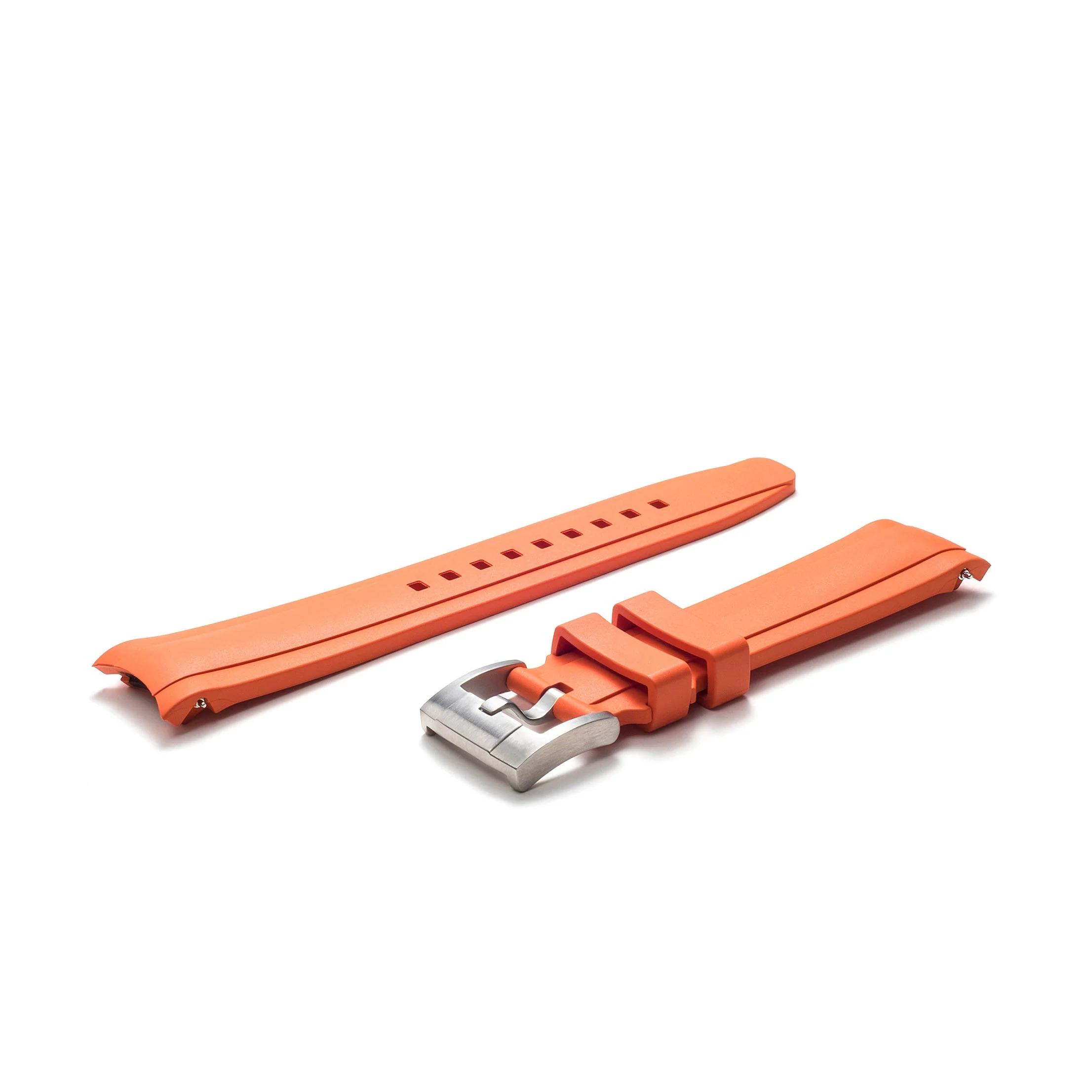 Curved End Rubber Strap for Rolex Sea-Dweller with Tang Buckle - Image 58