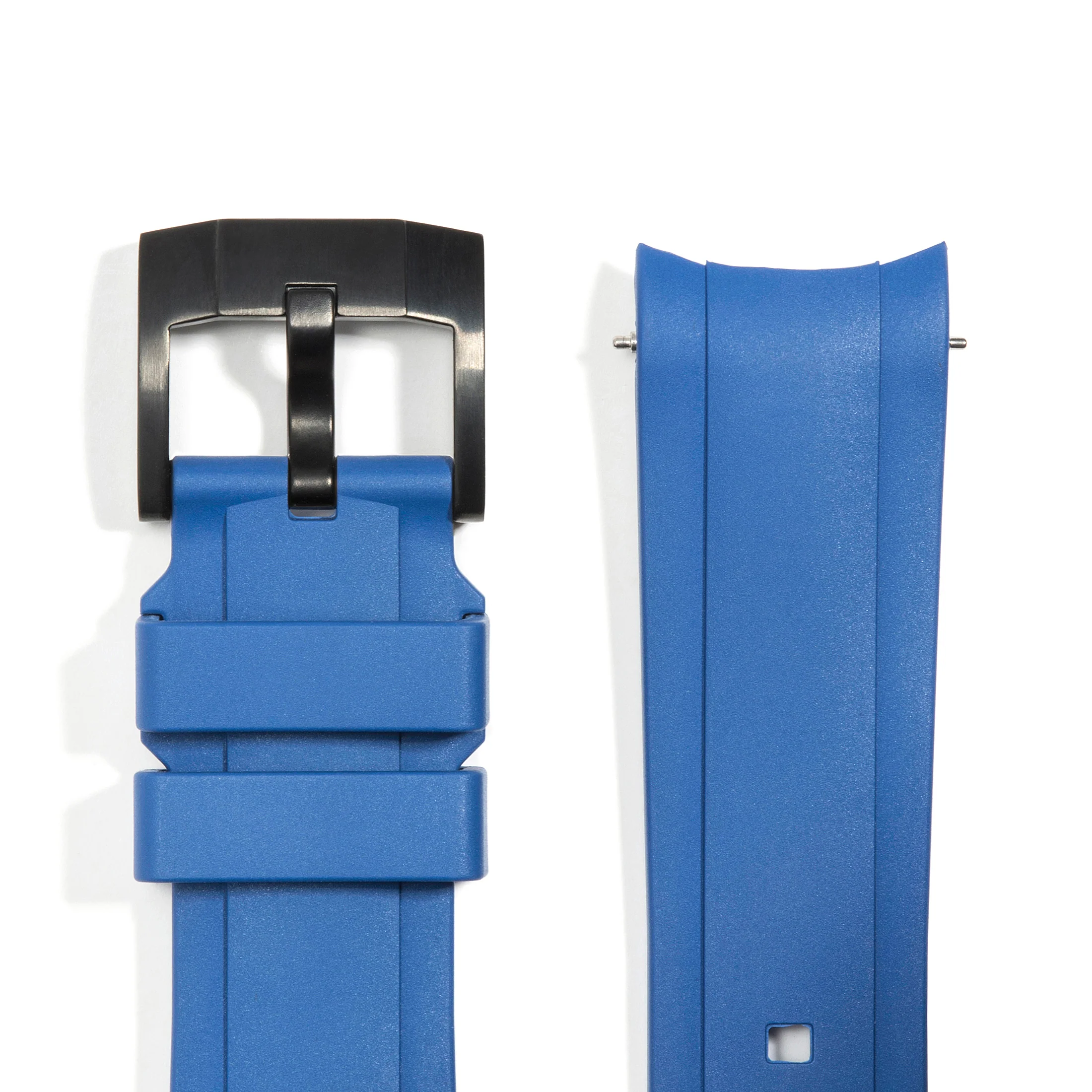 Curved End Rubber Strap for Rolex Submariner 41mm with Tang Buckle (2020 Release) - Image 22
