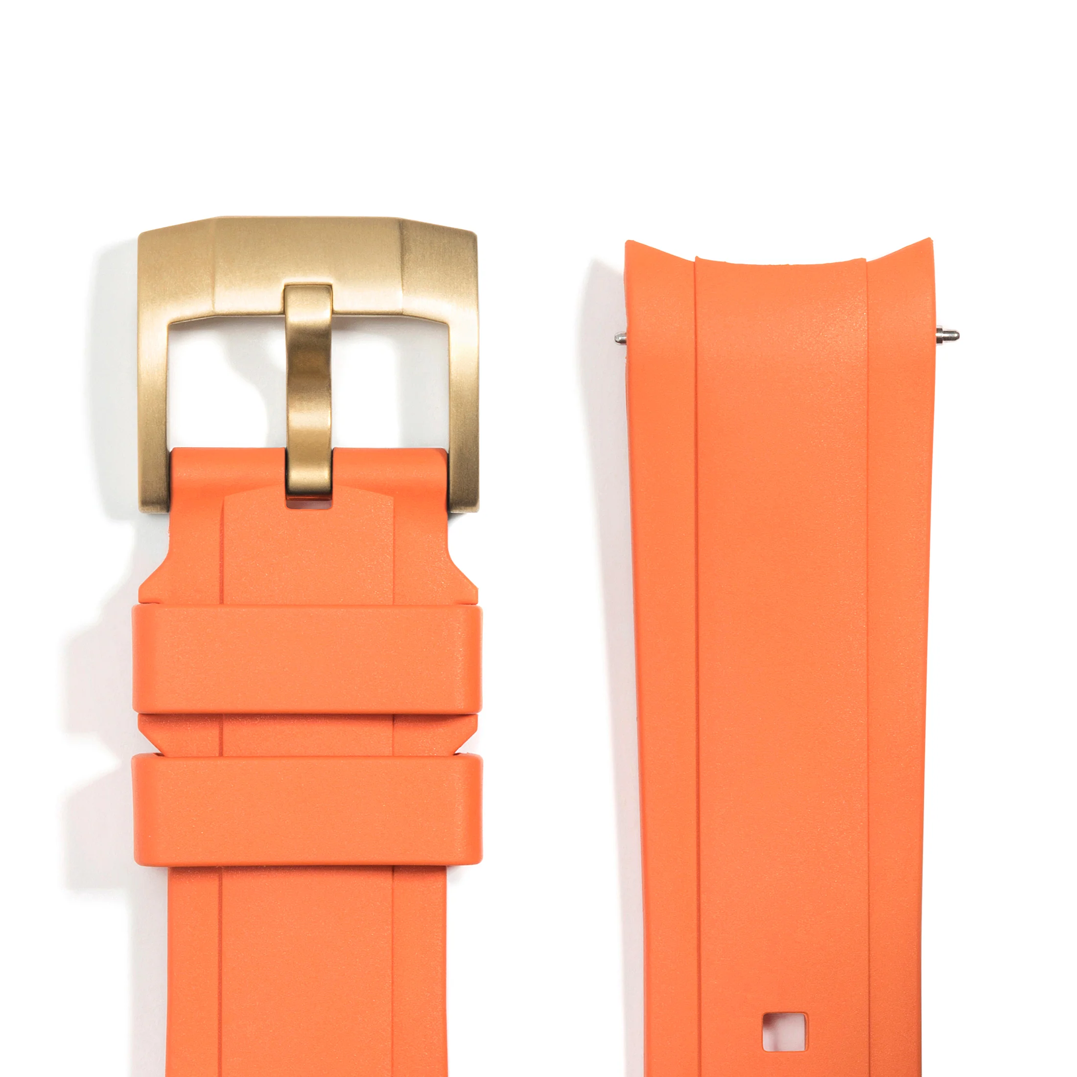 Curved End Rubber Strap for Rolex Submariner 41mm with Tang Buckle (2020 Release) - Image 40