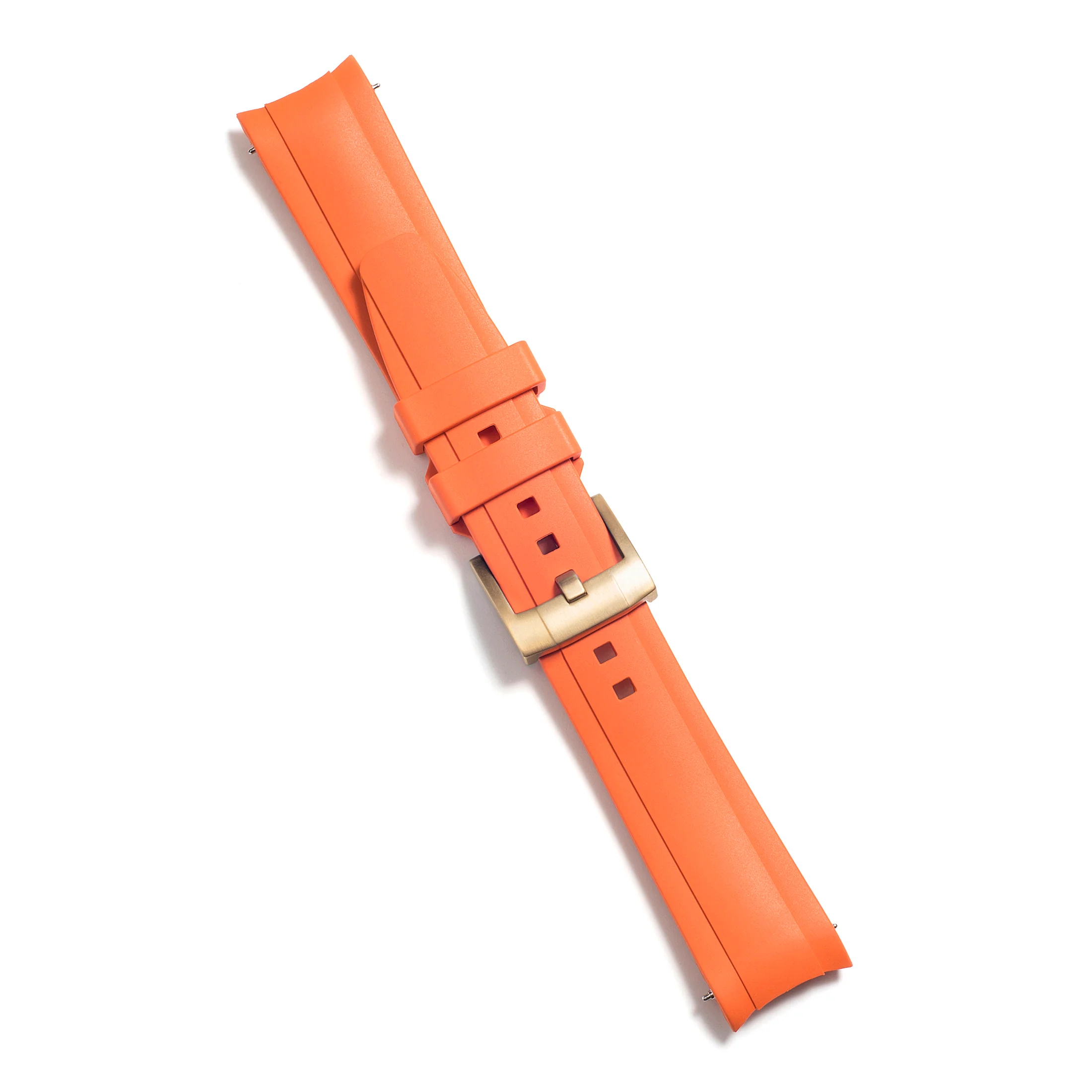 Curved End Rubber Strap for Rolex Submariner 41mm with Tang Buckle (2020 Release) - Image 41